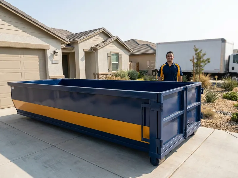 10-Yard Dumpster Rental in Clovis, CA